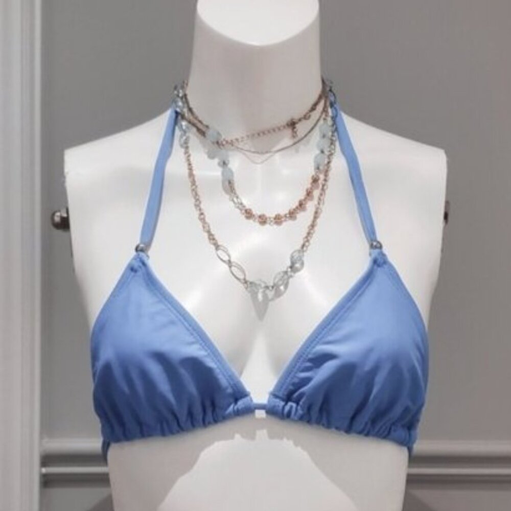 LISMAR Europe- Cornflower Blue Triangle Bikini Top- 30B